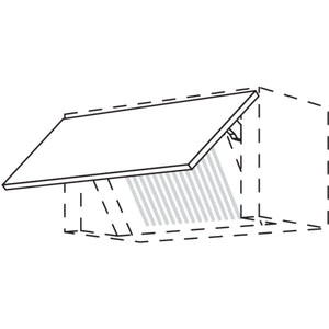 Nobilia Tuer fuer Dunstabzugshaube -Integrata- WTDAII60 3366
