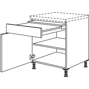 Nobilia Unterschrank Ausziehtisch UT50 20121