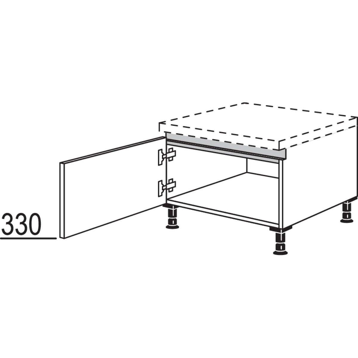 nobilia Unterschrank NU60-36 51536