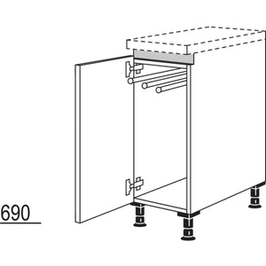 Nobilia Unterschrank NUHT30 51005