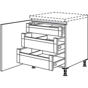 Nobilia Unterschrank NUI2AI45 52015