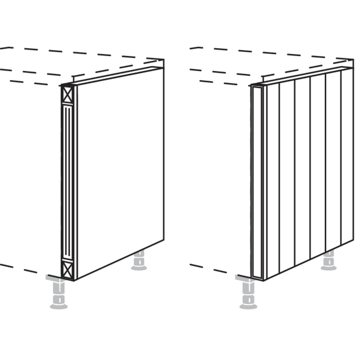 Nobilia Unterschrank-Pilaster UPI 5701