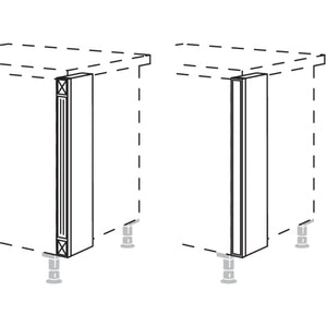 Nobilia Unterschrank-Pilaster als Zwischenloesung UPIZ 4177