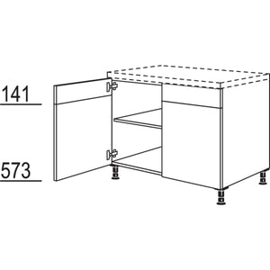 Nobilia Unterschrank U90 076