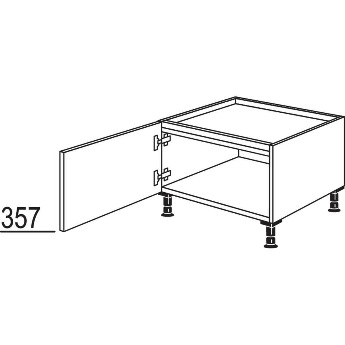 nobilia Unterschrank UD60-36 33536