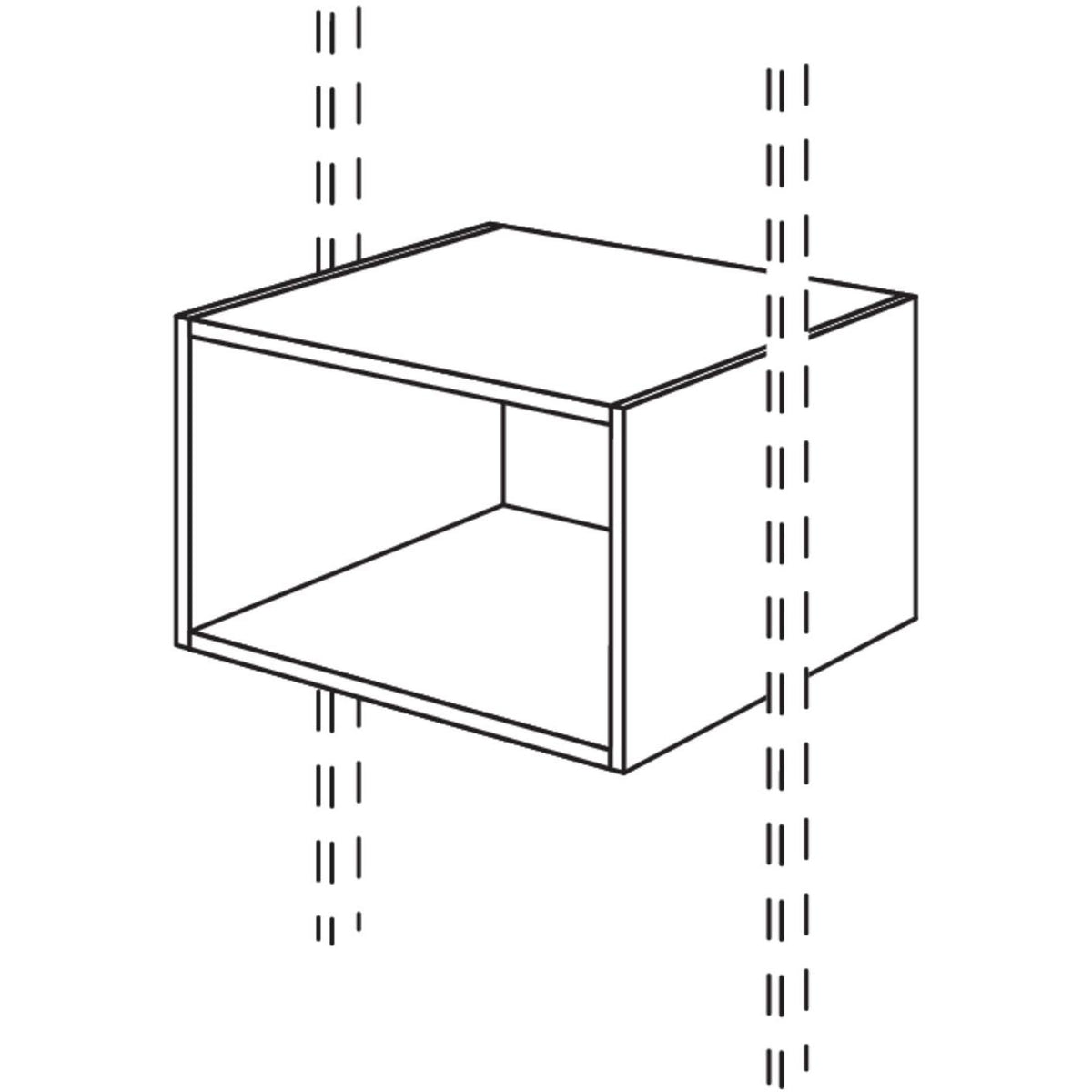 Nobilia Unterschrankregal URRS50-43 43945