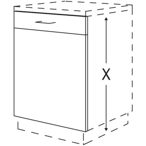 Nobilia Verstiftete Maxi-Tuerfront GSB45-I-M 44820