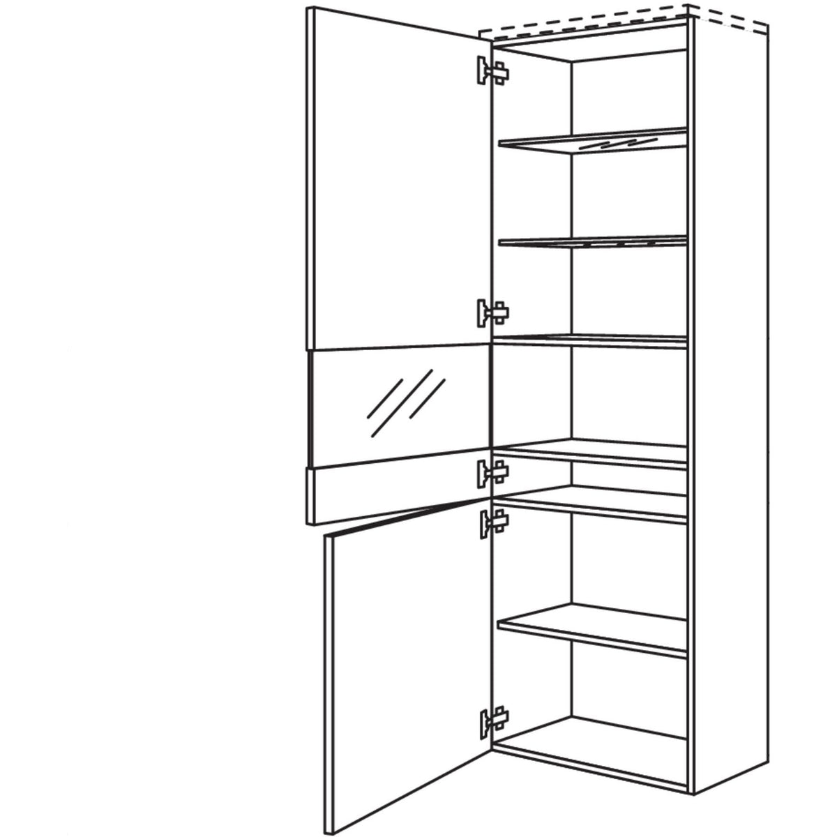 Nobilia Vitrine Boulevard VB60-202 53996