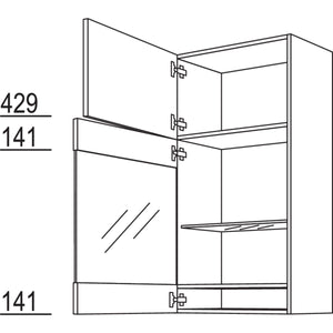 Nobilia Vitrine WVG50-130 51965