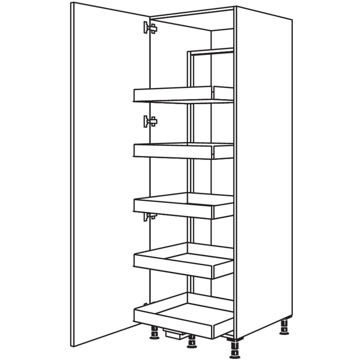 nobilia Vorratsschrank Cargo HCF60-1 24069