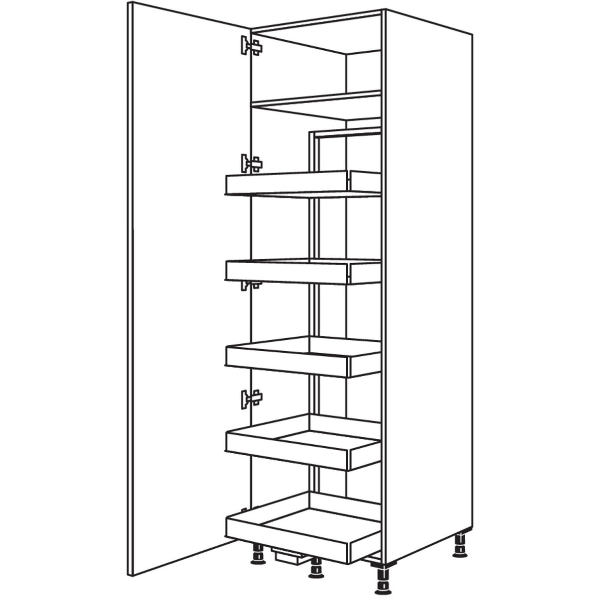 nobilia Vorratsschrank Cargo HCF60-3 42068