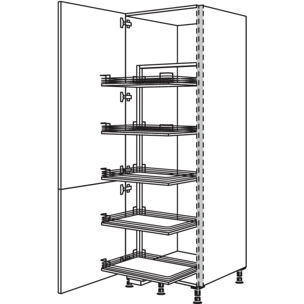 Nobilia Vorratsschrank Cargo NHSC50-1 21181