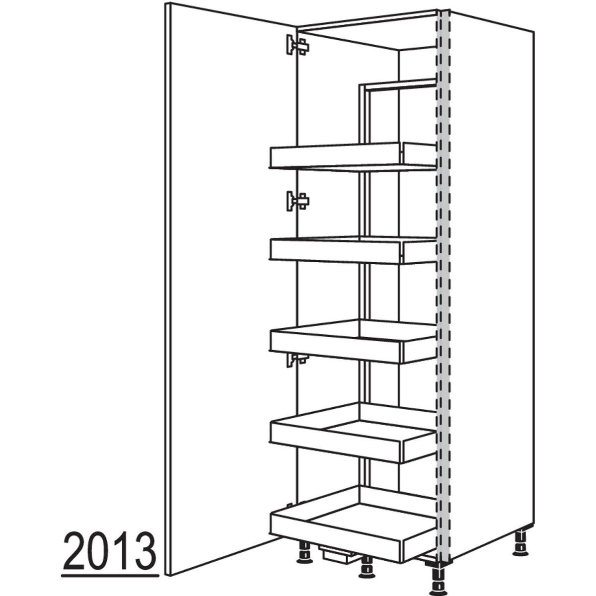 nobilia Vorratsschrank Cargo NHSCF50-1 21176