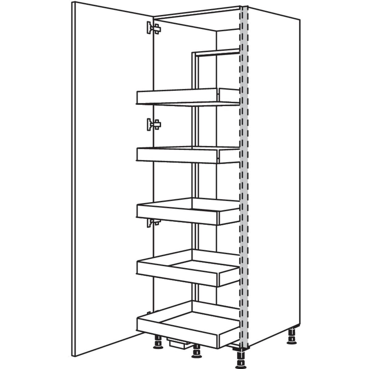 nobilia Vorratsschrank Cargo NHSCF60-1 21177