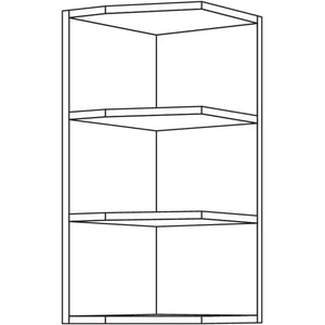 Nobilia Wand-Abschlussregal WRA18-2 41707