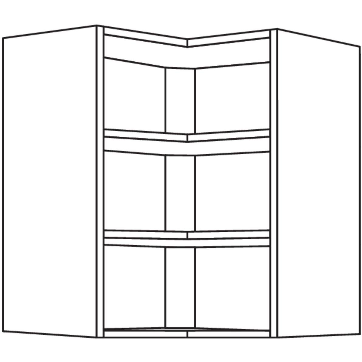 Nobilia Wand-Eckregal WRE65-1 32098