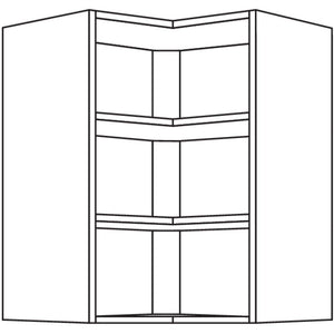 Nobilia Wand-Eckregal WRE60-2 42097