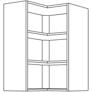 Nobilia Wand-Eckregal WRE60-3 52097