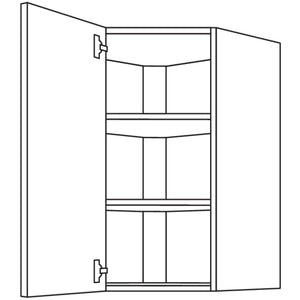 Nobilia Wand-Eckschrank- diagonal WED65-2 41150