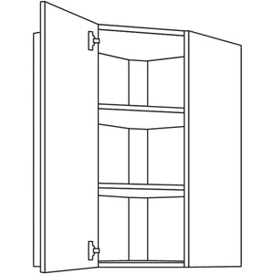 Nobilia Wand-Eckschrank- diagonal WED65-3 52150