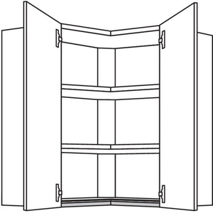 Nobilia Wand-Eckschrank NWE65-1 62165