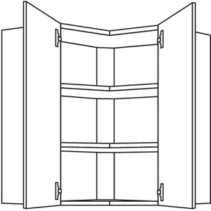 Nobilia Wand-Eckschrank WE60-1 32160