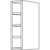 Nobilia Wand-Flaschenregal WRF15-58 25235
