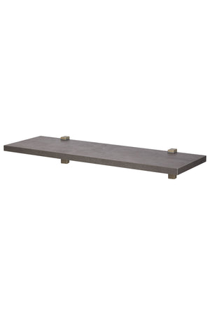 Wandboard 60cm 80cm 90cm 100cm Beton Schiefergrau mit Wandhalterung Wandregal Bücherregal Wohnzimmer Küche Bad