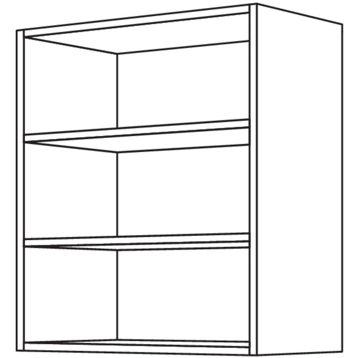 nobilia estantería de pared WR60-2 60 cm