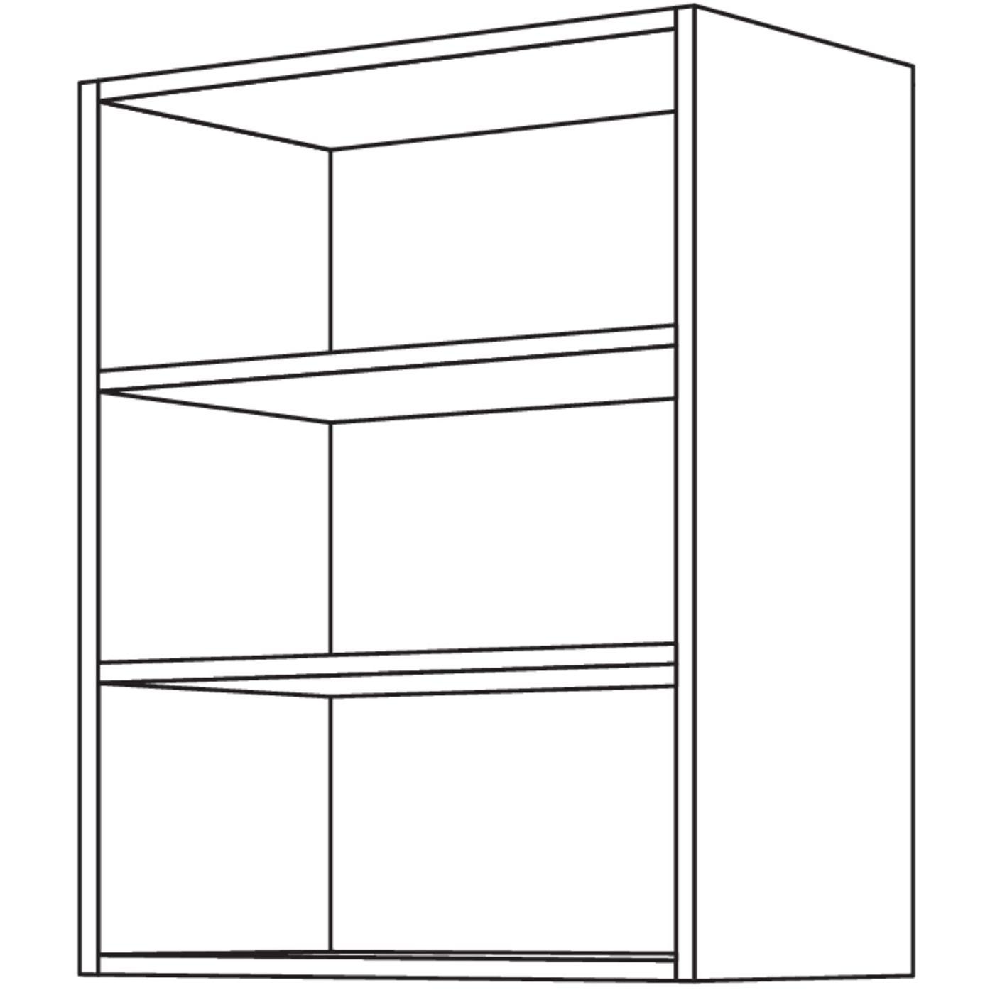 nobilia estantería de pared WR15-3 15 cm