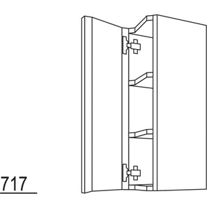 Nobilia Wandschrank- diagonal WZ30-1 31032