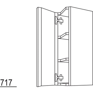 Nobilia Wandschrank- diagonal WZ30-1 31032