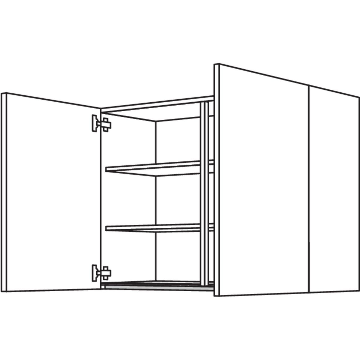 Nobilia Wandschrank NW80-2 66008
