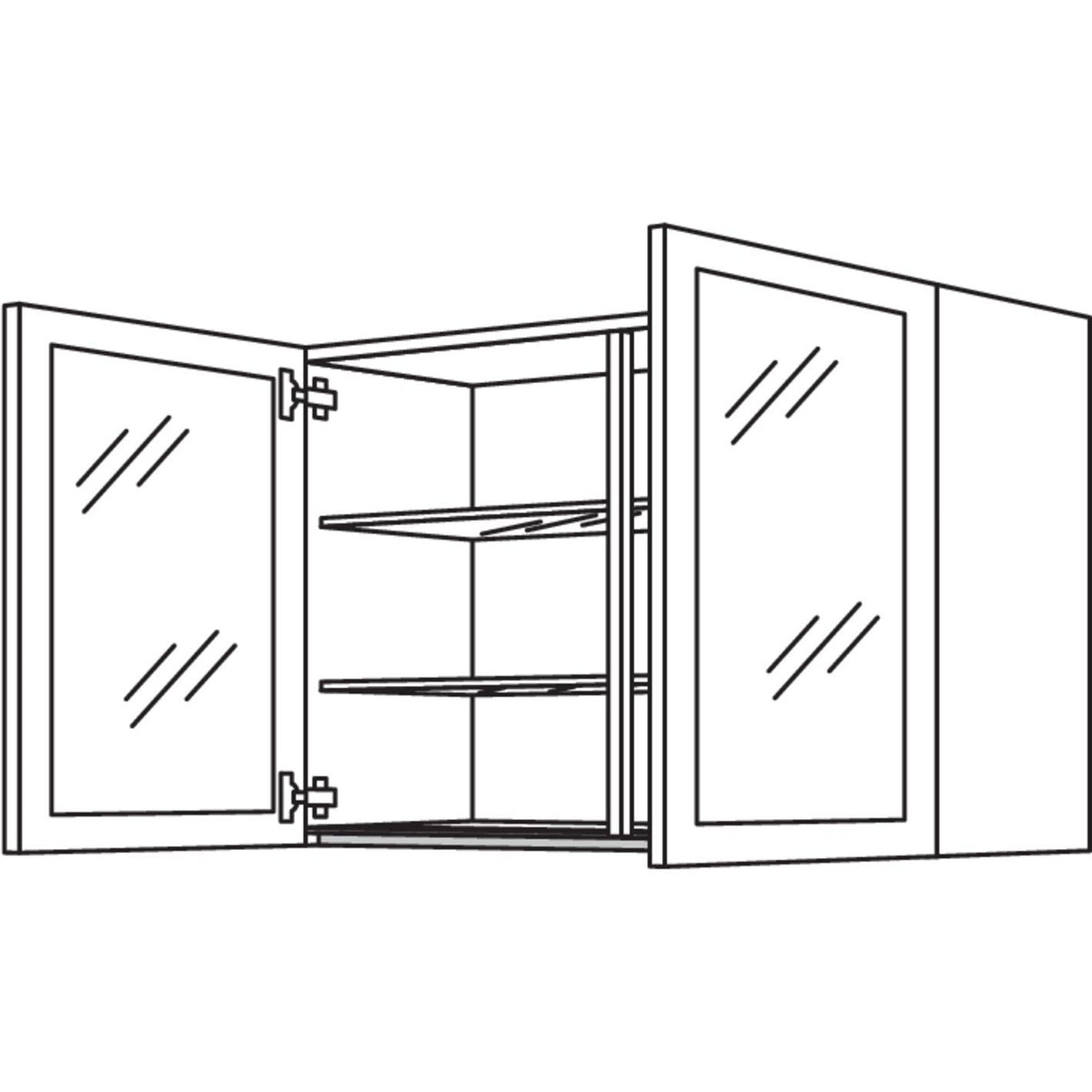 Nobilia Wandschrank NWG100-1 64110