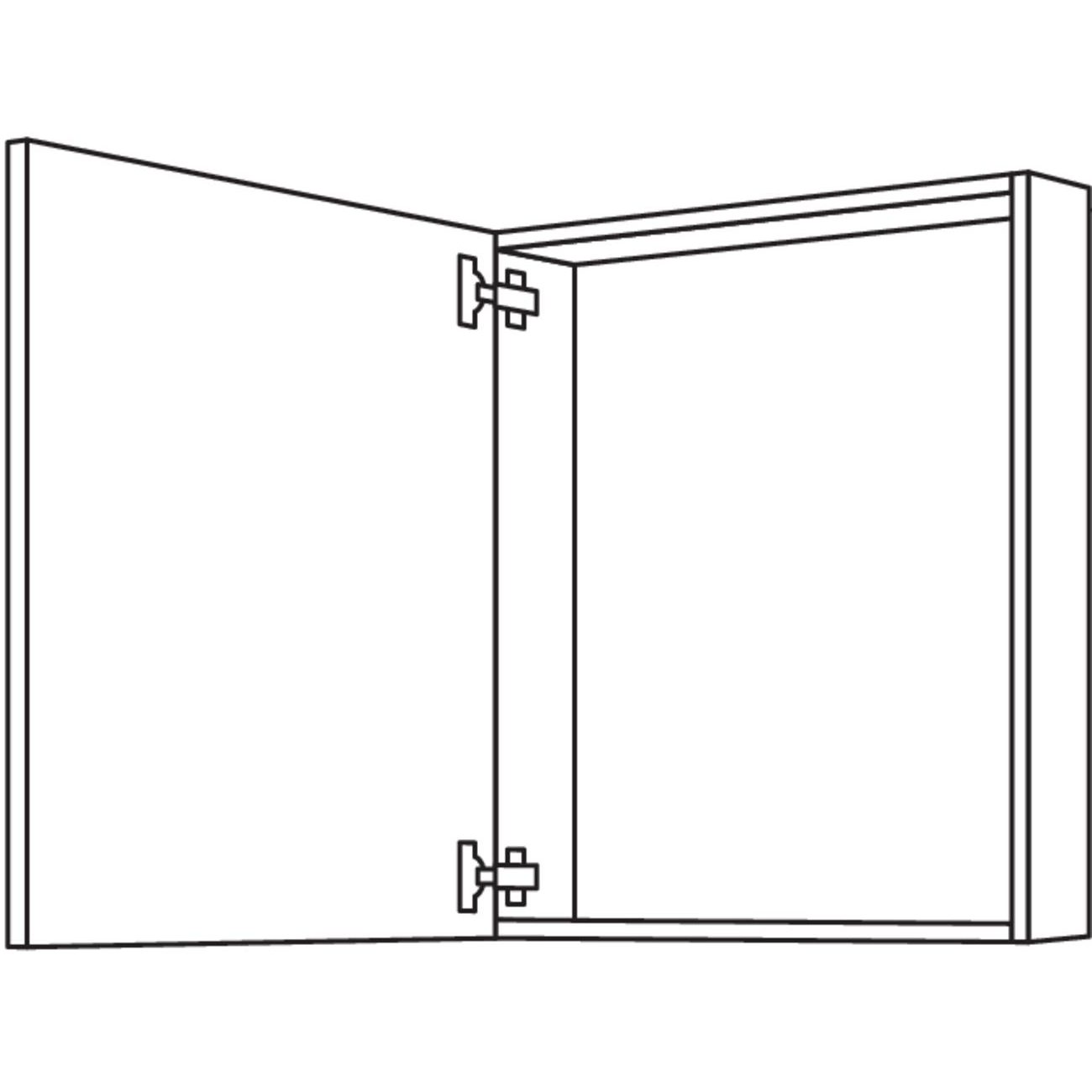 nobilia wall cabinet frame part WRT60-2 60 cm