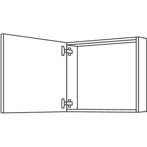 Nobilia Wandschrank-Rahmenteil WRT45-58 26447