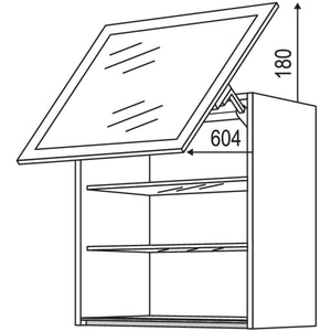 Nobilia Wandschrank Schwingklappe NWKSG60-1 64586