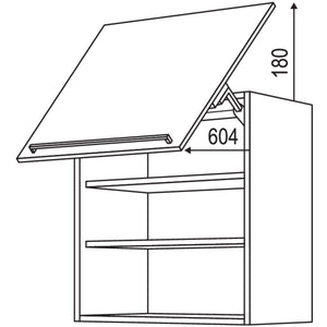 Nobilia Wandschrank Schwingklappe WKSF60-1 32542