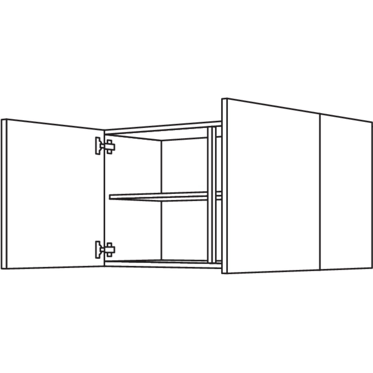nobilia wall cabinet W90-58 90 cm