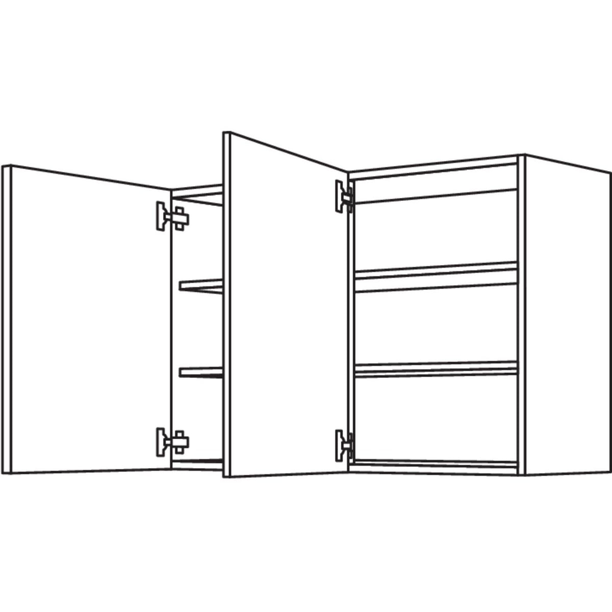 Nobilia Wandschrank W2TP100-1 32050