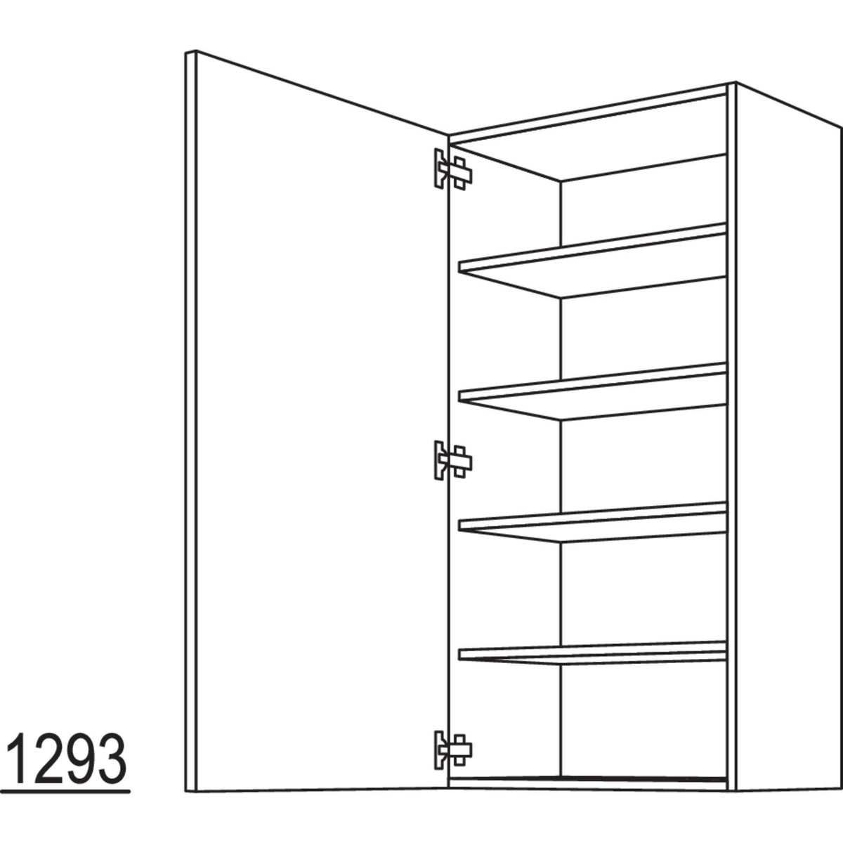 Nobilia Wandschrank W30-130 25213