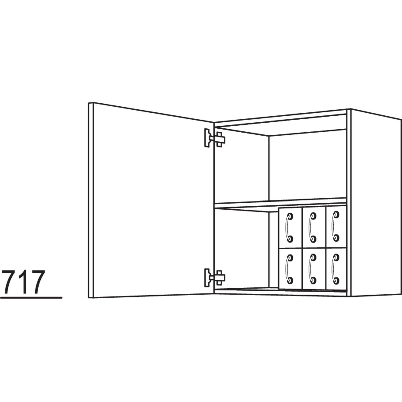 Nobilia Wandschrank WS60-1 32016