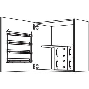 Nobilia Wandschrank WSG60-1 32026