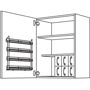 Nobilia Wandschrank WSG30-3 52023