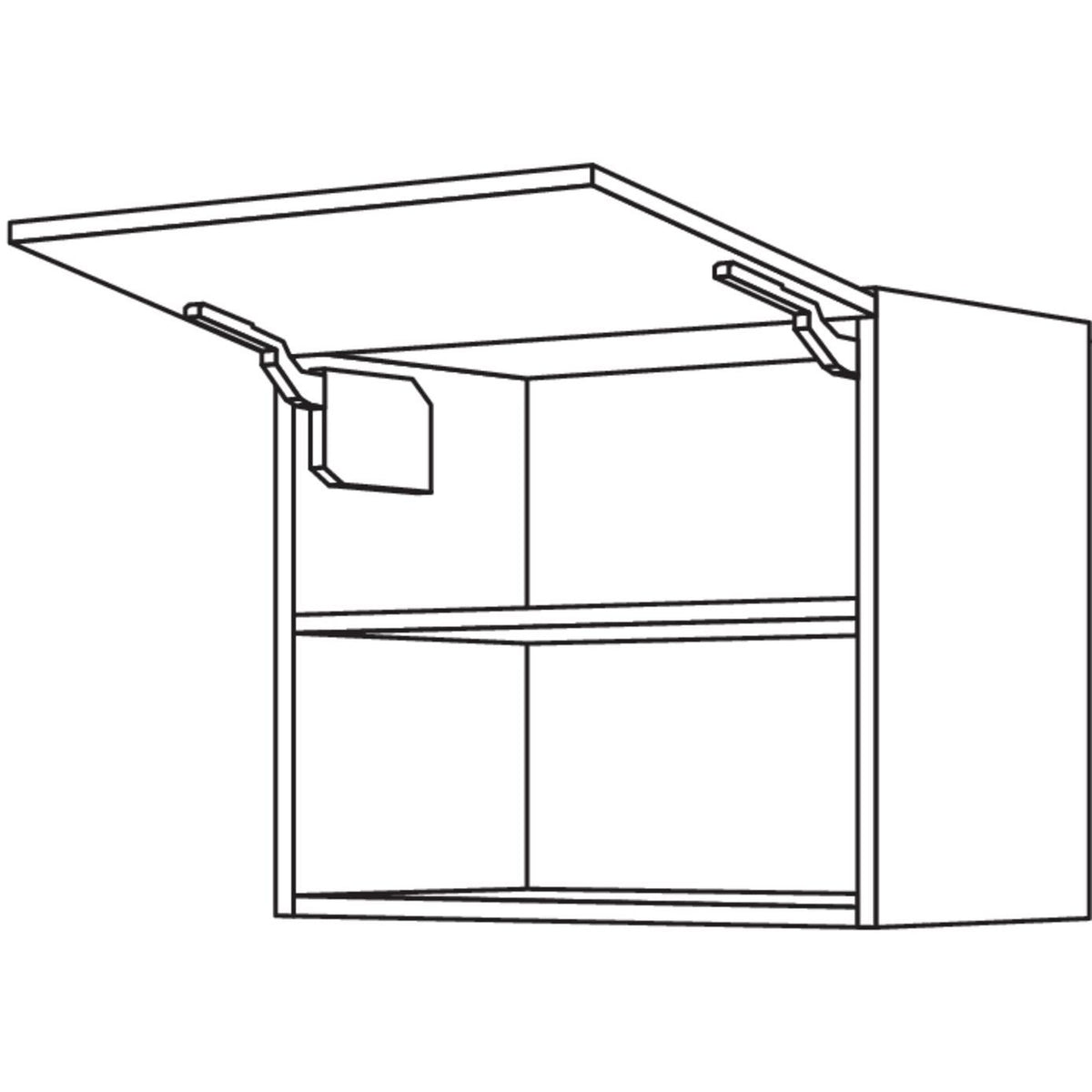 Nobilia Wandschrank fuer Mikrowellengeraet WM50-58 27567