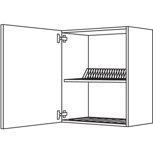 Nobilia Wandschrank mit Abtropfgitter WAG60-2 42036