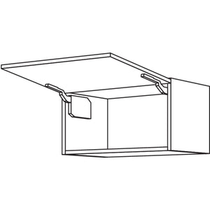 Nobilia Wandschrank mit Klappe WK60-36 35806