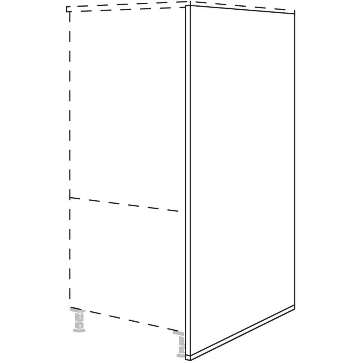 Nobilia Wange fuer Raumplanung HWR25 25526