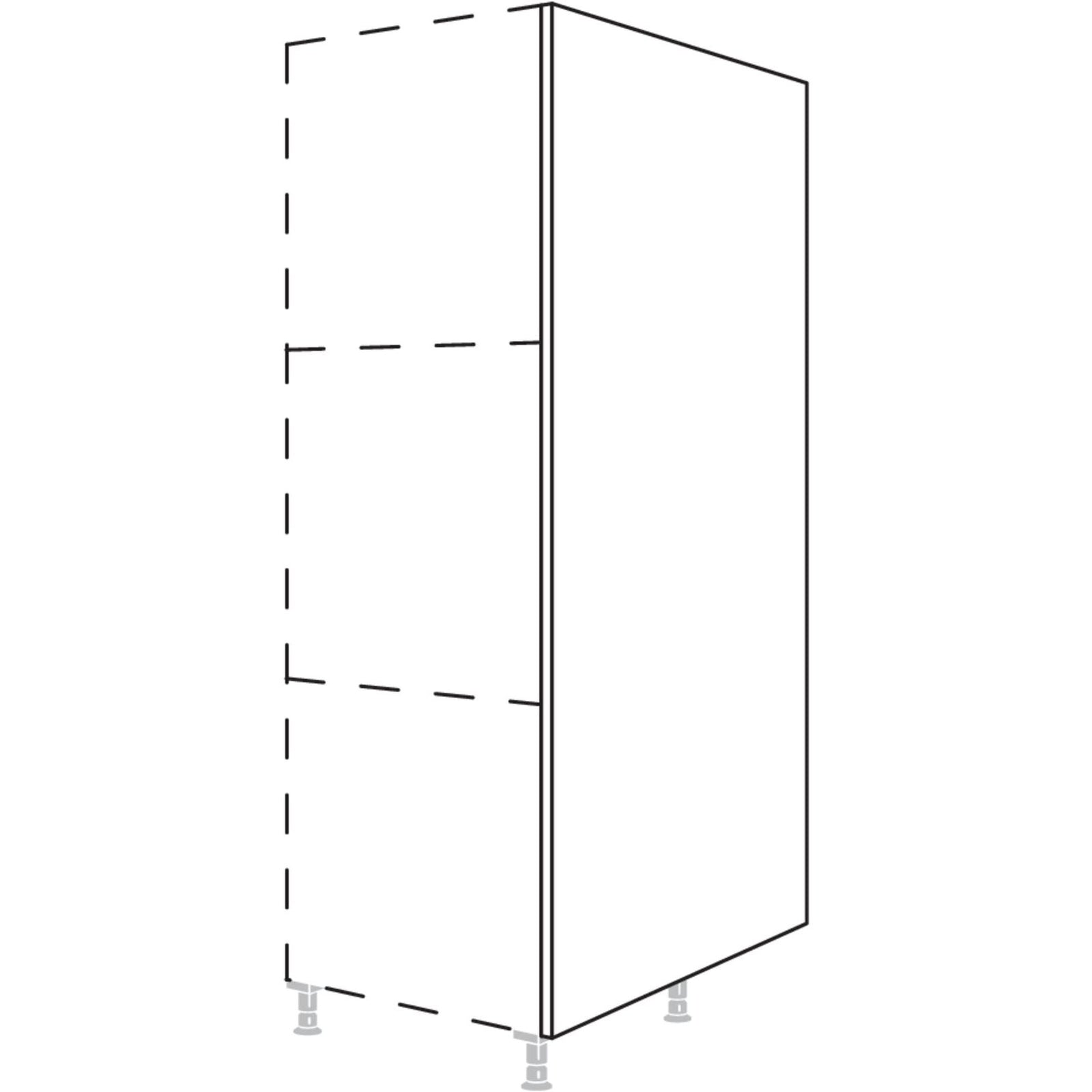 Nobilia Wange für Raumplanung in Korpushöhe HWKR10-3 10824