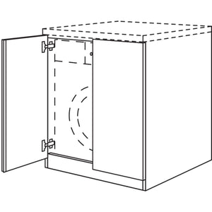 Nobilia Waschmaschinen-Umbauschrank BWSU70-93 2900